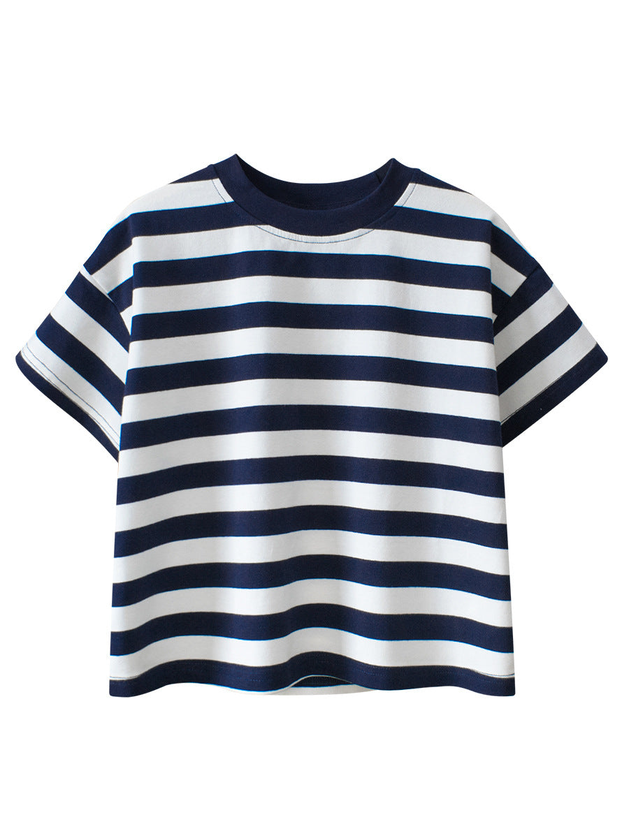 Summer New Arrival Children Boys And Girls’ Casual Striped Loose Short