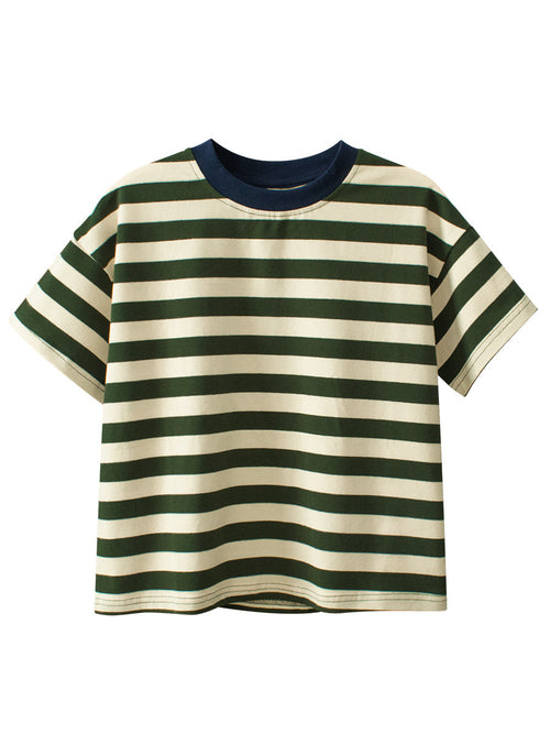 Summer New Arrival Children Boys And Girls’ Casual Striped Loose Short